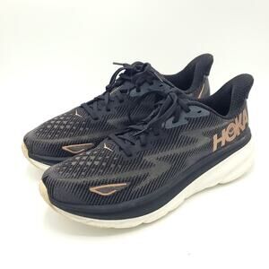 Hoka One One Clifton 9 1127896 BRGL Black Running women's size 10.5